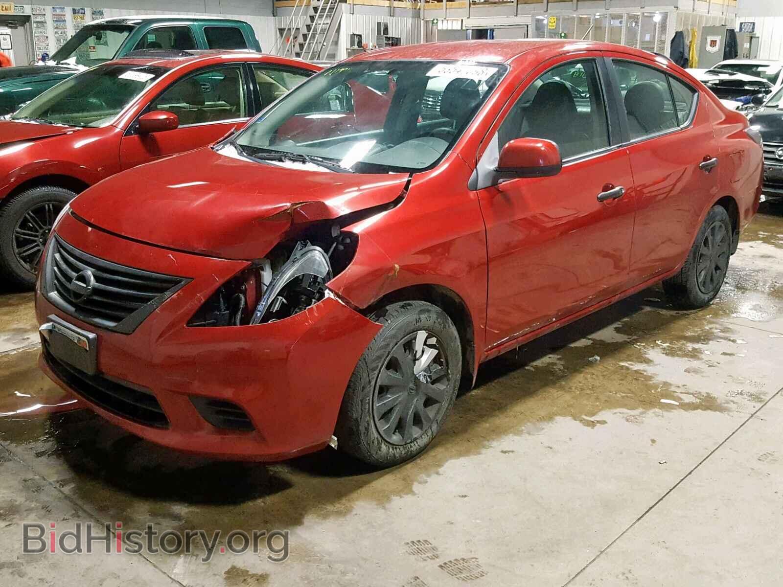 2012 NISSAN VERSA - VIN: 3N1CN7AP8CL857437 - Фото 2