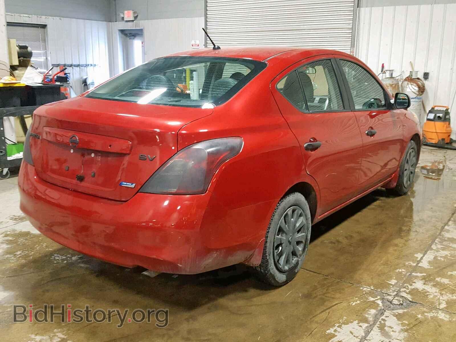 2012 NISSAN VERSA - VIN: 3N1CN7AP8CL857437 - Фото 4