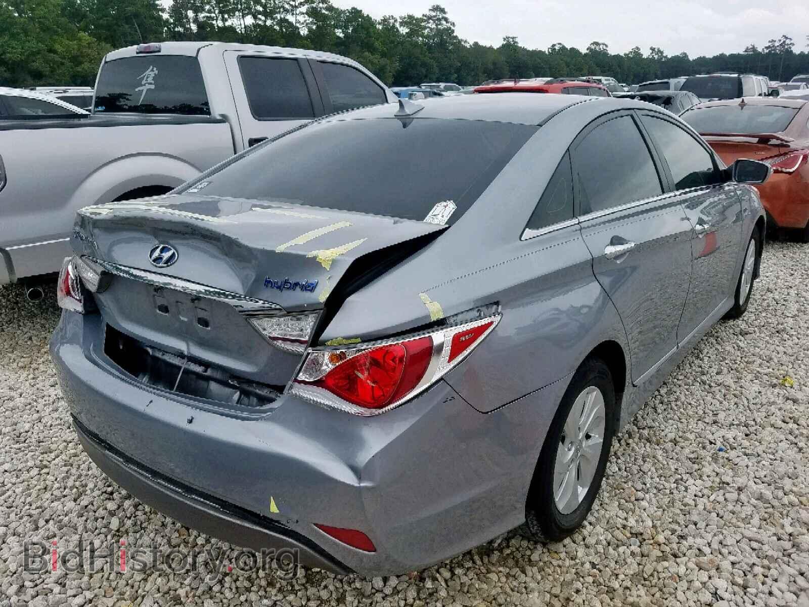 2014 HYUNDAI SONATA - VIN: KMHEC4A45EA115230 - Фото 4