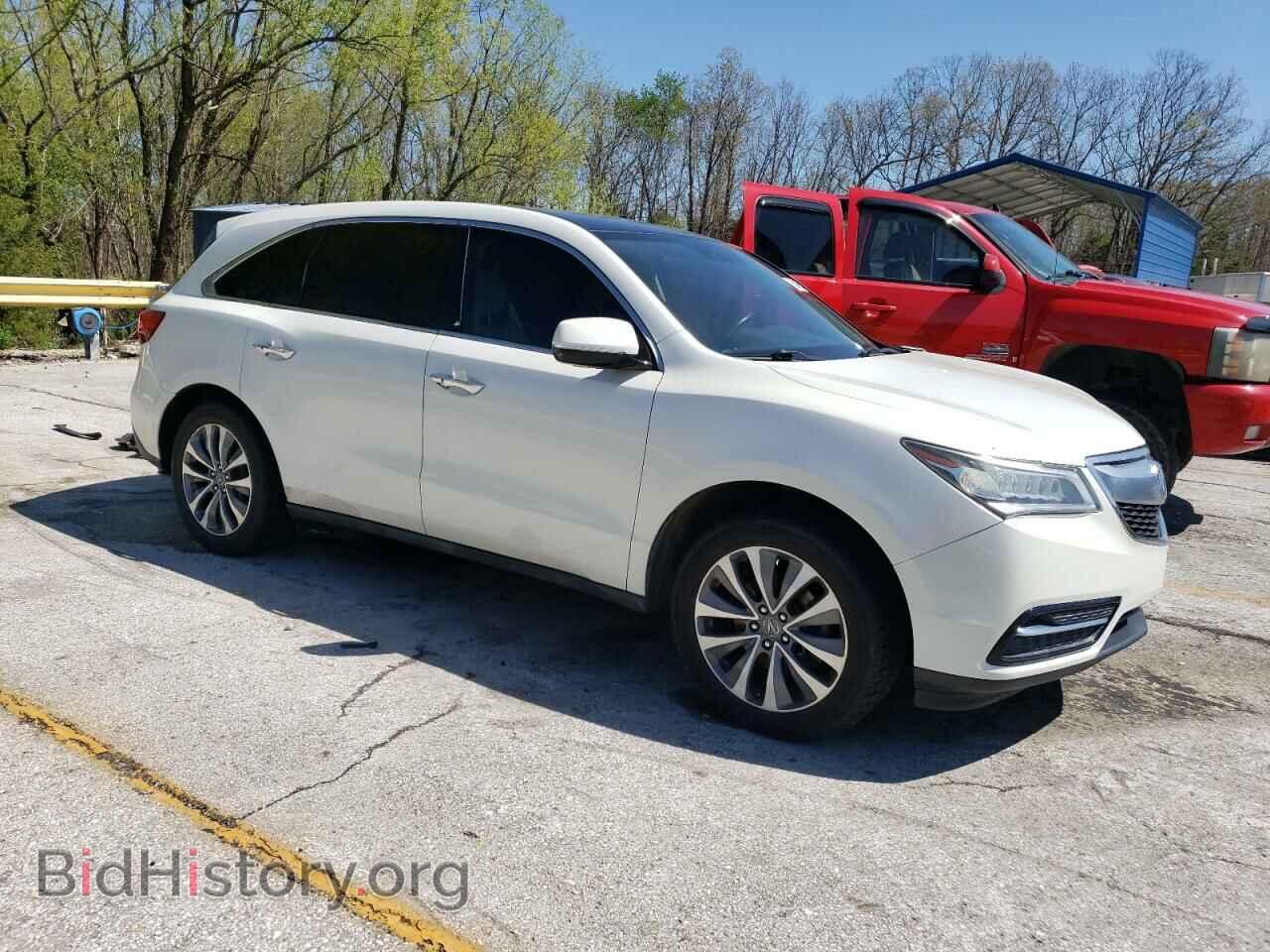 2014 ACURA MDX - VIN: 5FRYD3H45EB007081 - Фото 4