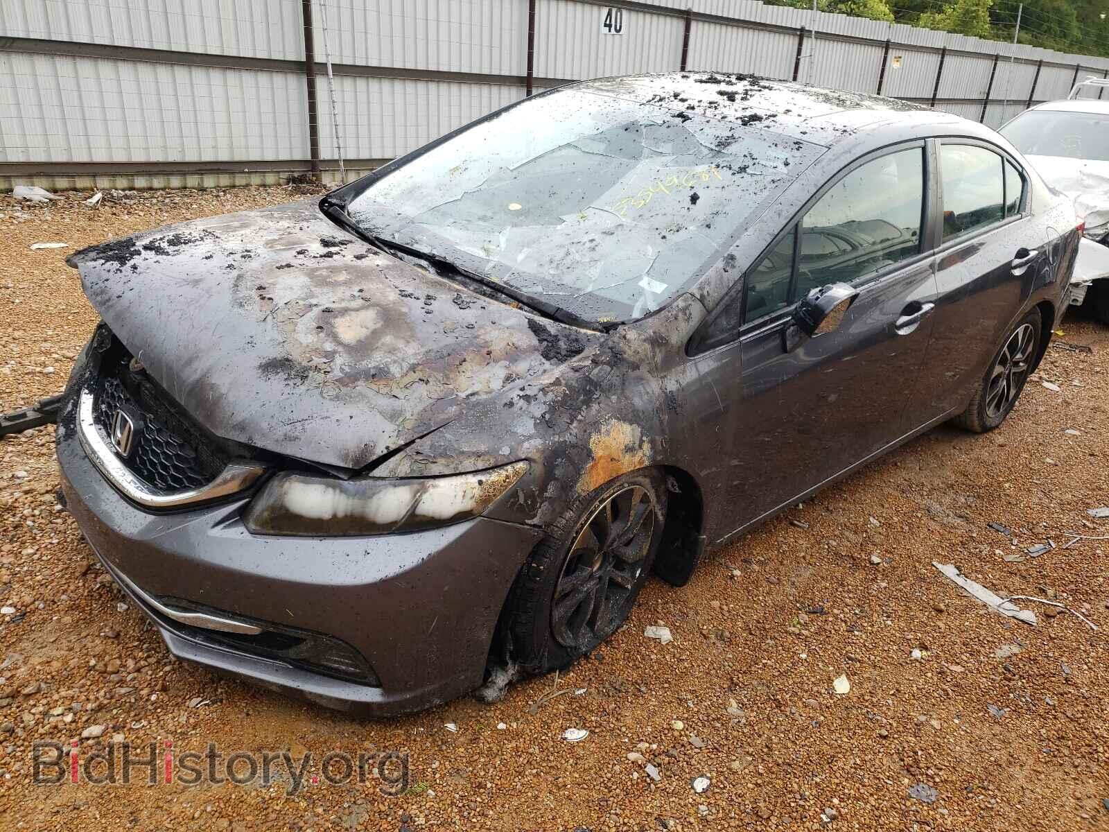 2014 HONDA CIVIC - VIN: 19XFB2F80EE027727 - Фото 2