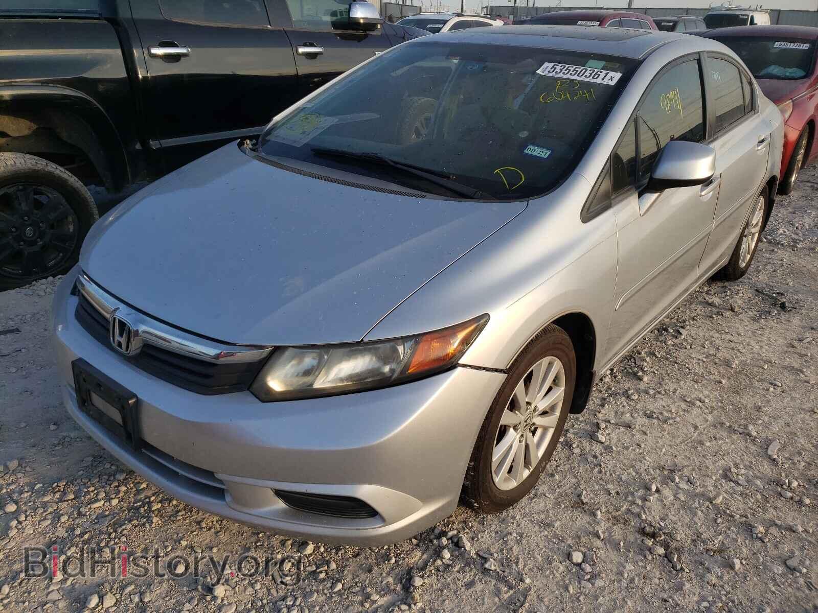 2012 HONDA CIVIC - VIN: 2HGFB2F87CH604241 - Photo 2