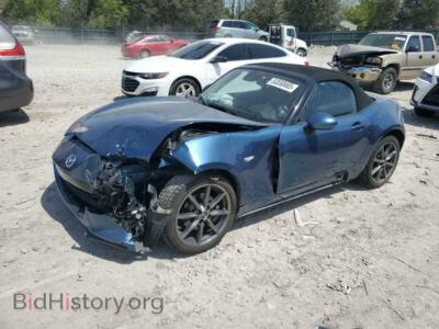 2020 Mazda MX5 Grand Touring, синий — VIN JM1NDAD7XL0414138, Copart