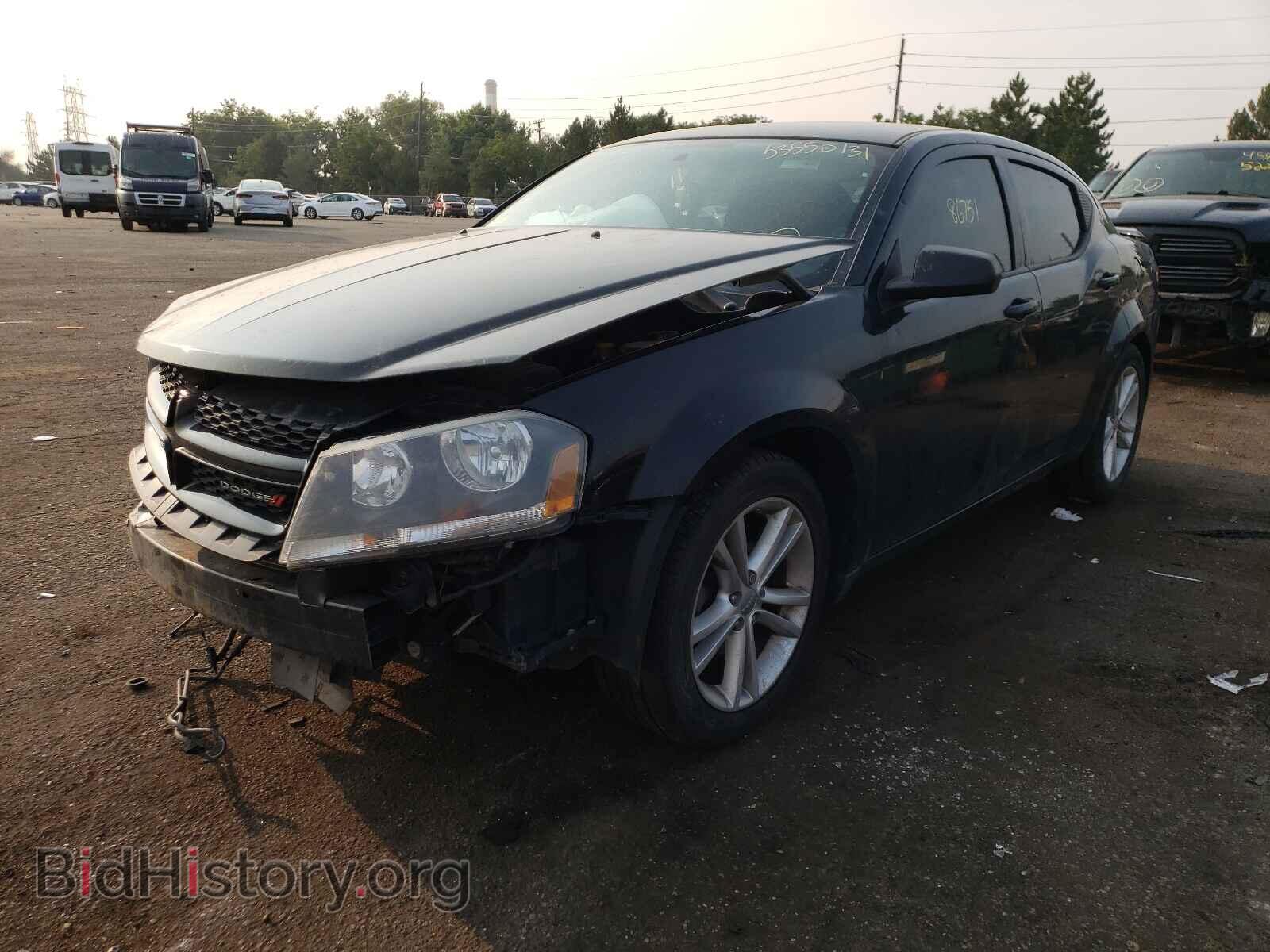 2014 DODGE AVENGER - VIN: 1C3CDZAB1EN188144 - Фото 2