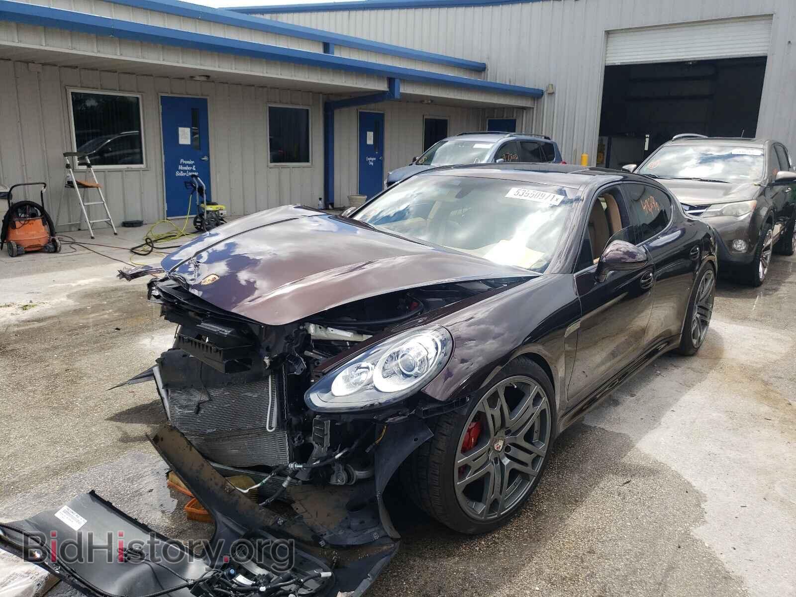 2014 PORSCHE PANAMERA - VIN: WP0AA2A76EL015178 - Фото 2