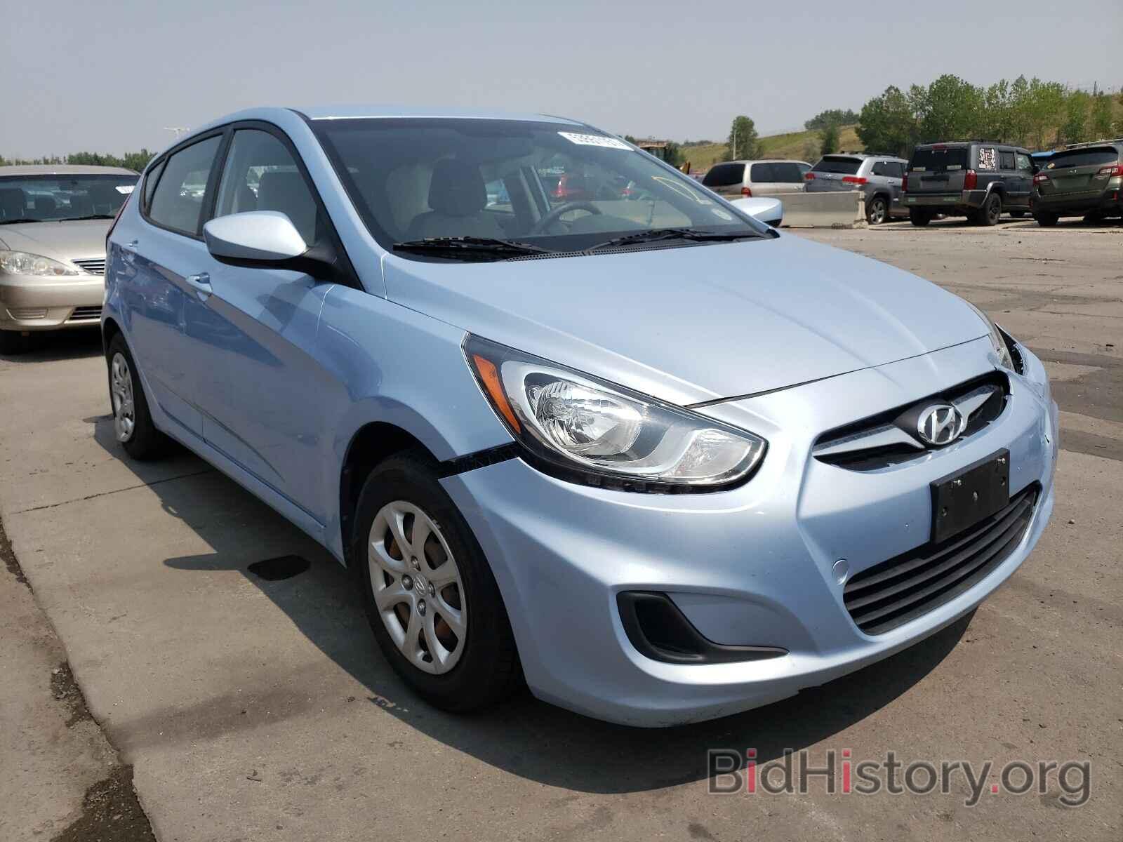 Photo KMHCT5AE4CU028128 - HYUNDAI ACCENT 2012