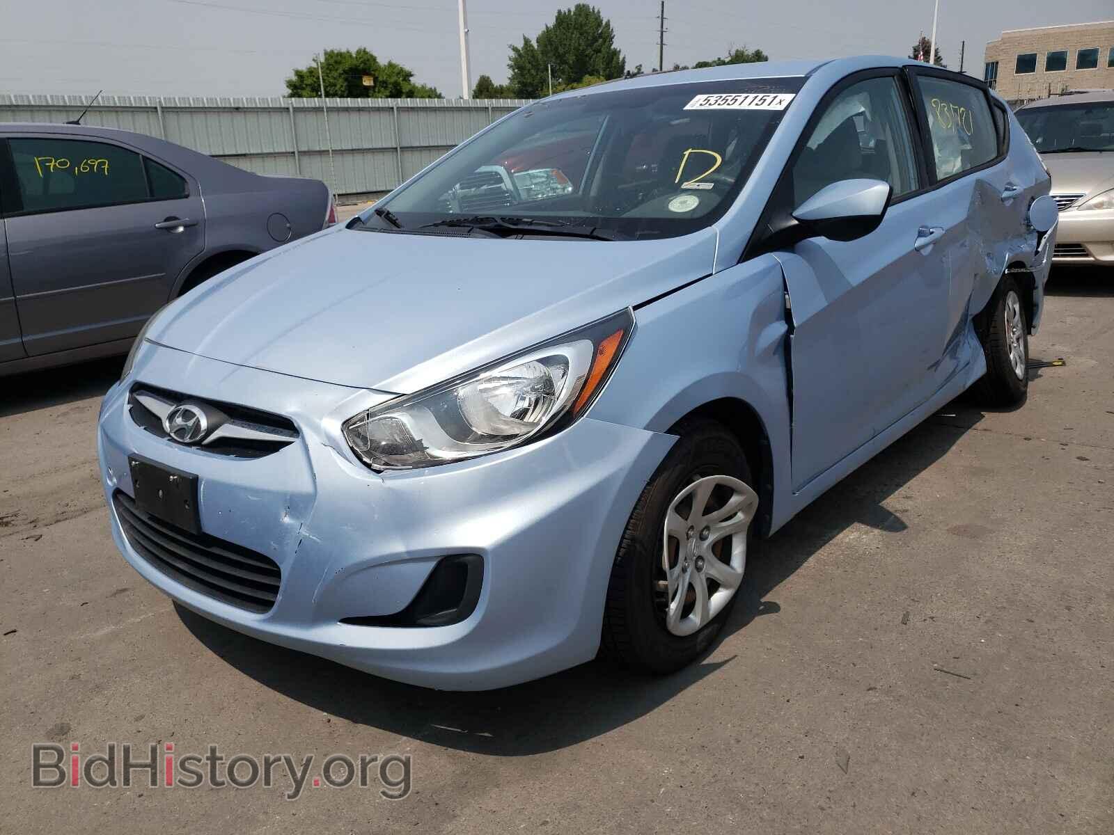 2012 HYUNDAI ACCENT - VIN: KMHCT5AE4CU028128 - Фото 2