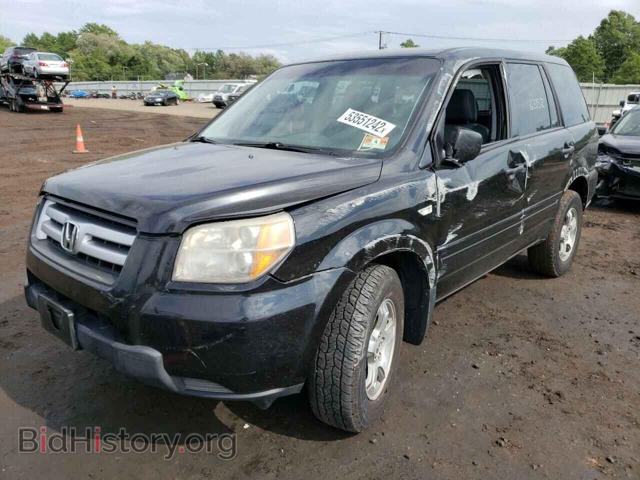 2007 HONDA PILOT - VIN: 2HKYF18137H538757 - Фото 2