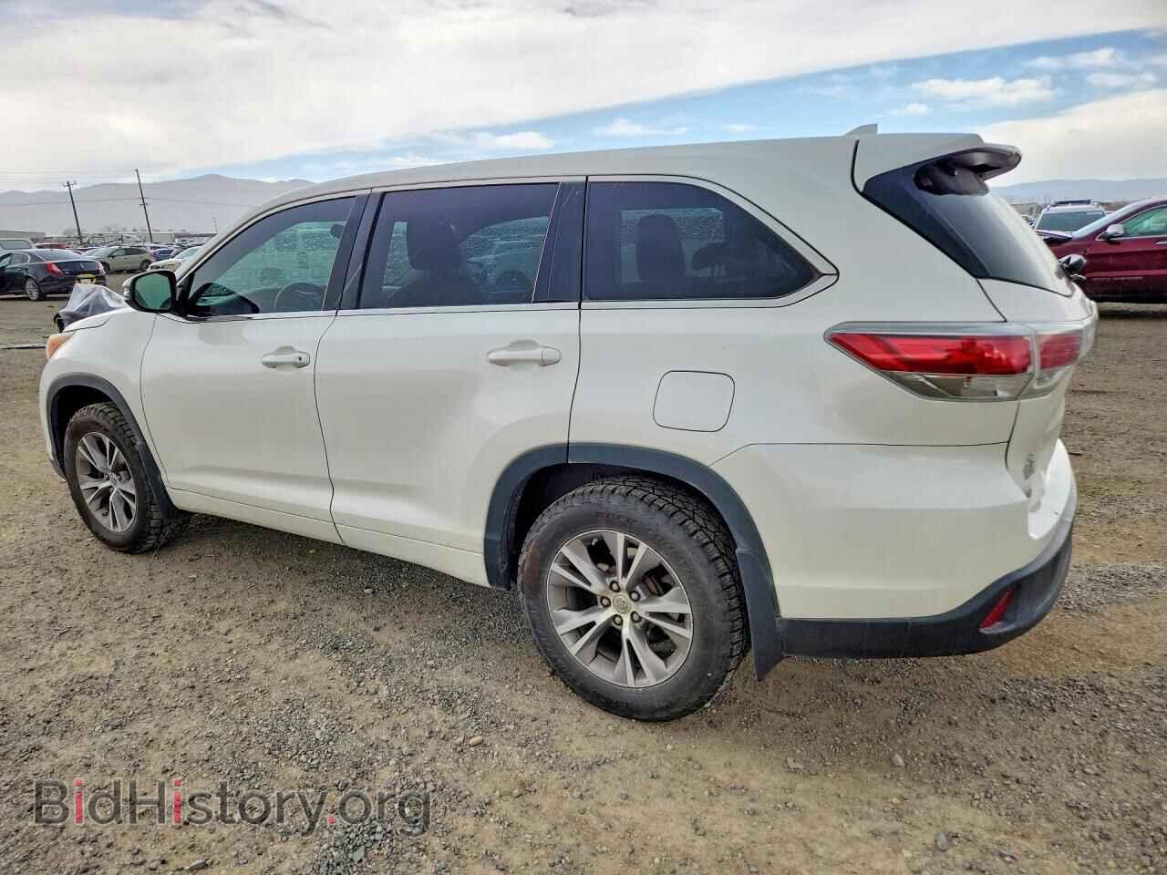 2014 TOYOTA HIGHLANDER - VIN: 5TDBKRFH3ES022180 - Фото 2