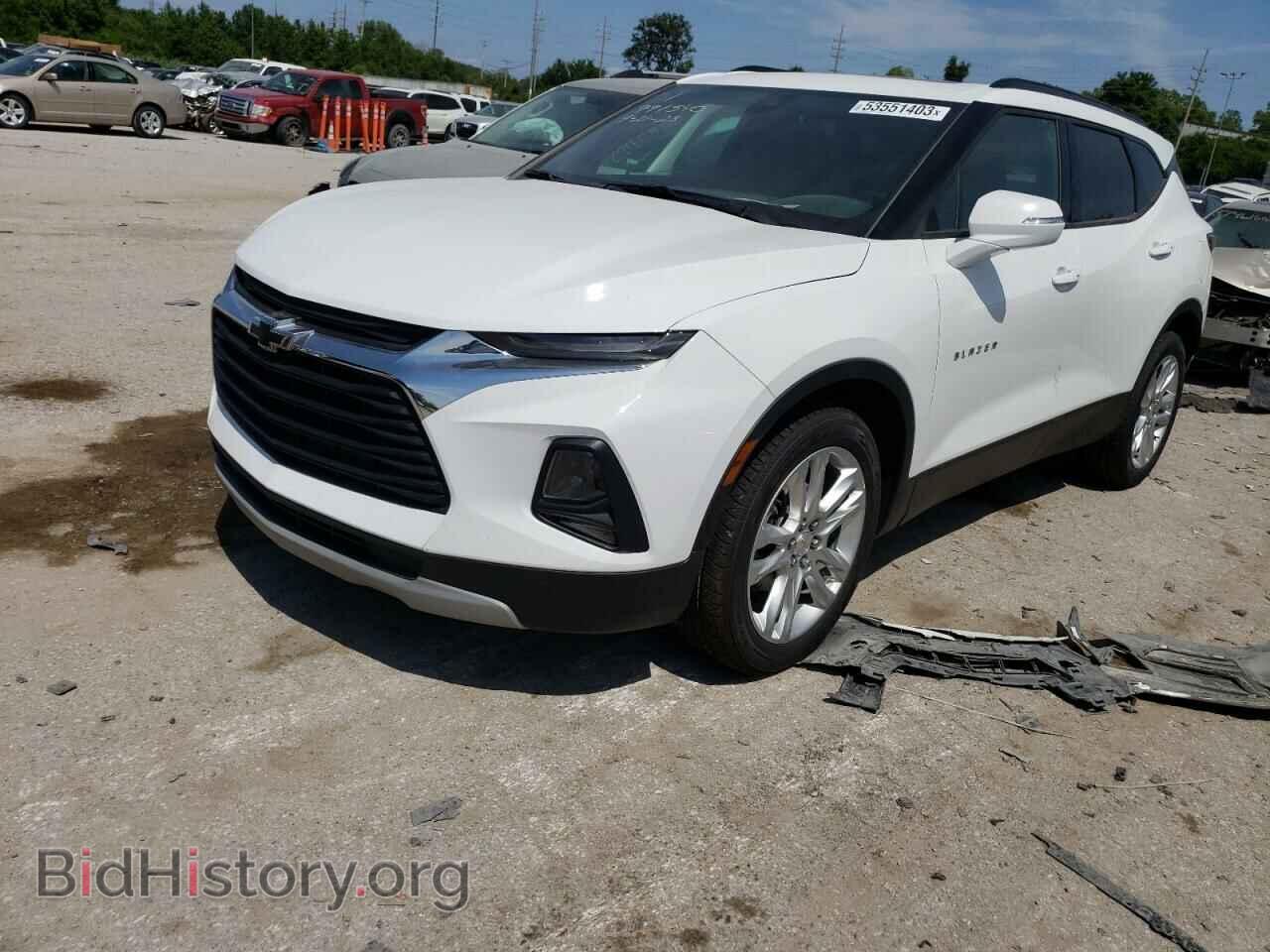 Фотография 3GNKBJRS2MS523457 - CHEVROLET BLAZER 2021