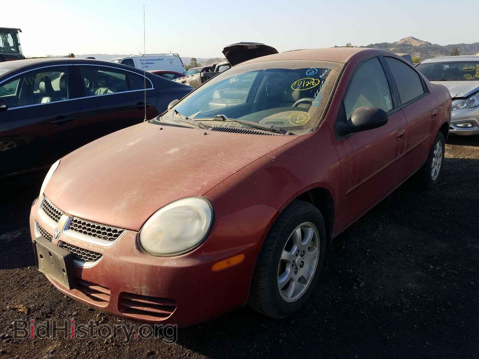 2005 DODGE NEON - VIN: 1B3ES56C35D171504 - Фото 2