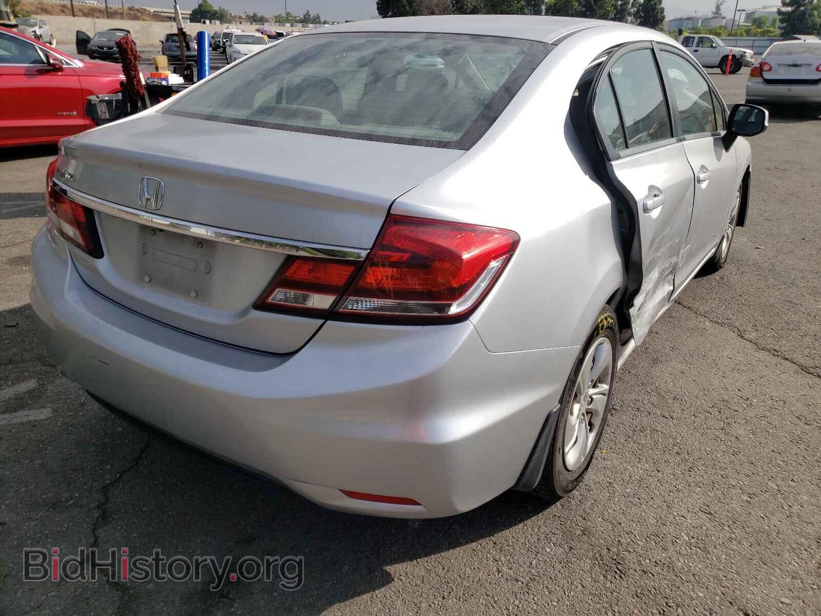 2013 HONDA CIVIC - VIN: 2HGFB2F55DH527117 - Фото 4