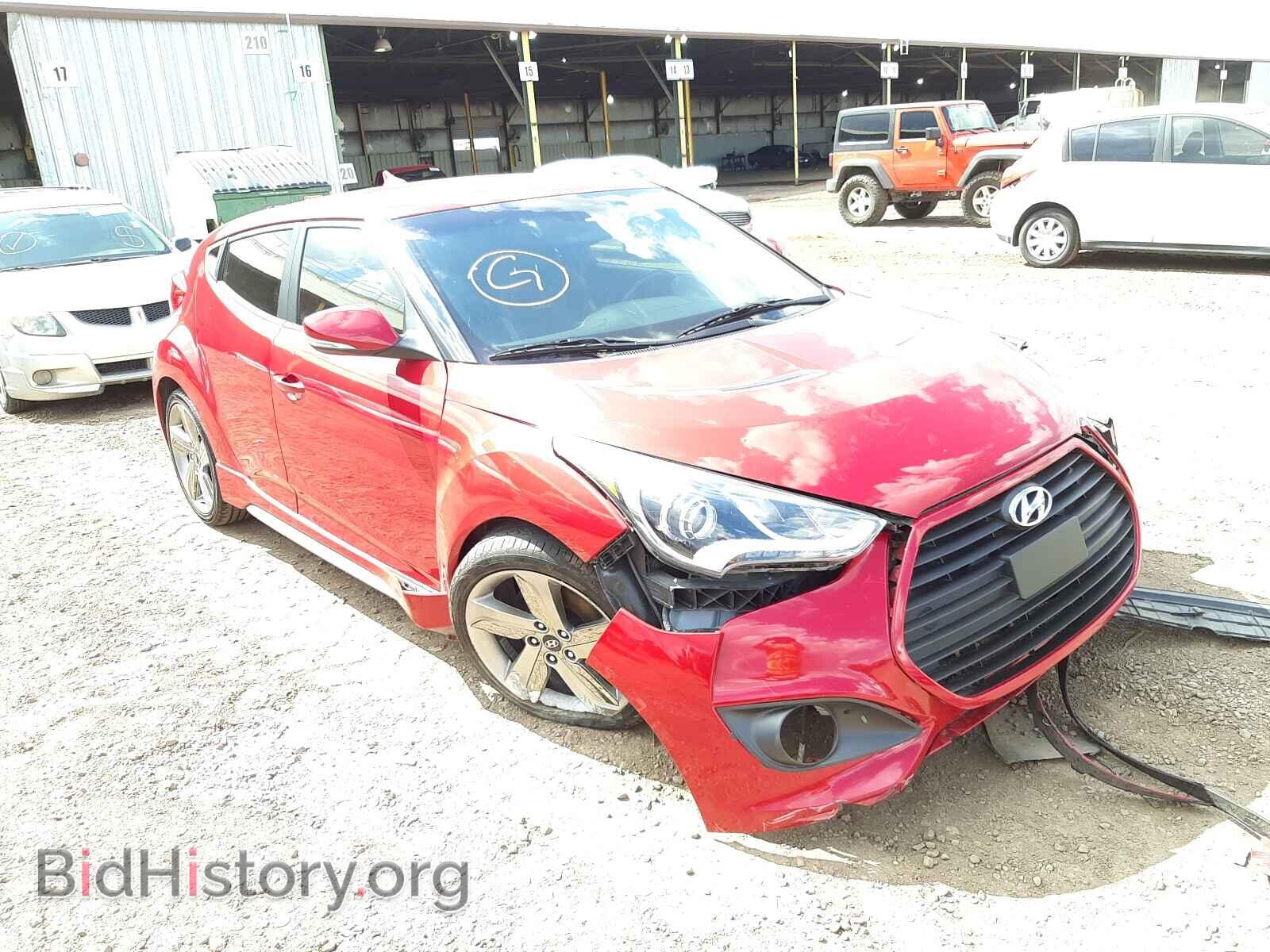 Photo KMHTC6AEXFU225945 - HYUNDAI VELOSTER 2015
