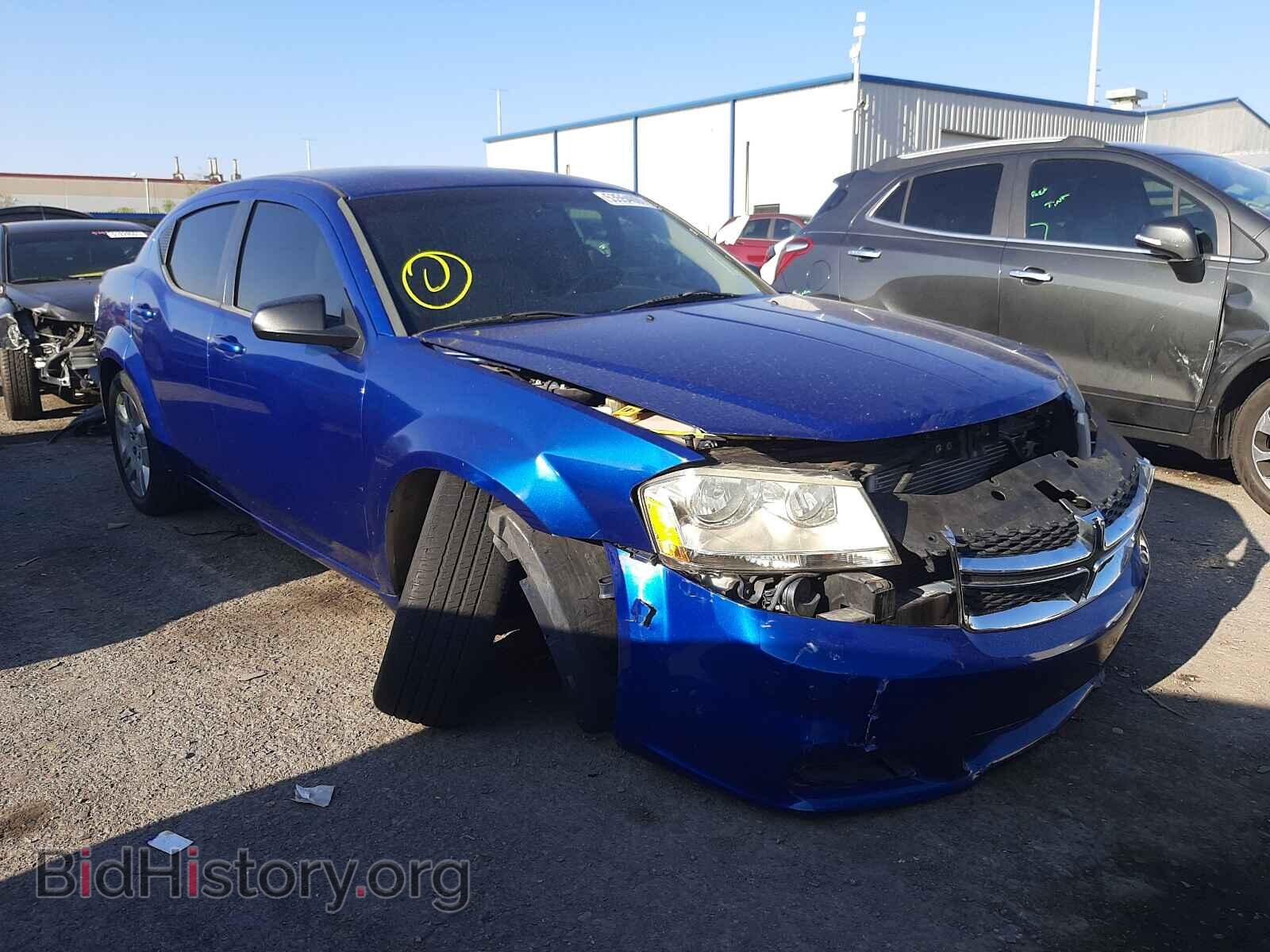 Фотография 1C3CDZAB8EN110458 - DODGE AVENGER 2014