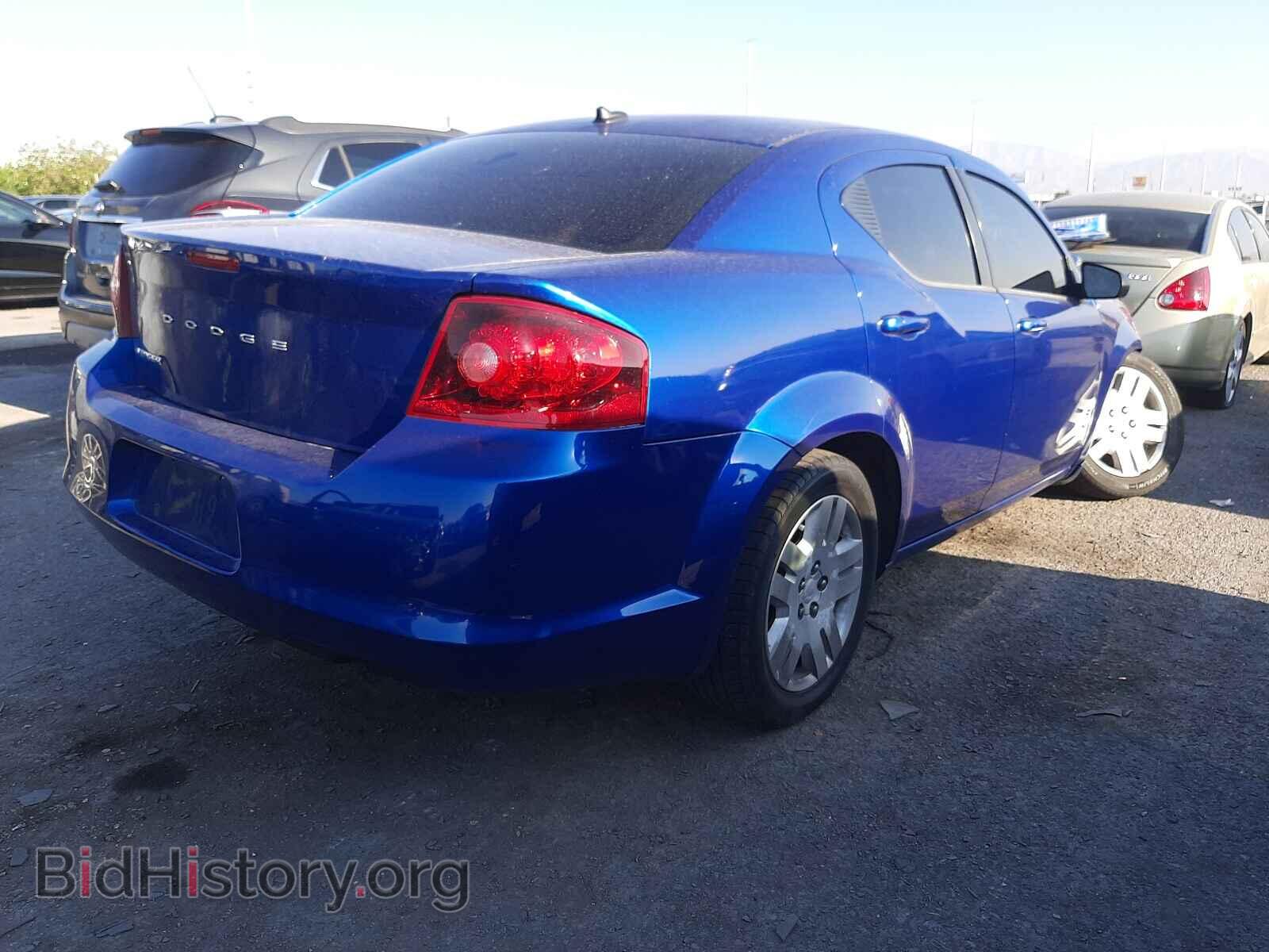 2014 DODGE AVENGER - VIN: 1C3CDZAB8EN110458 - Фото 4