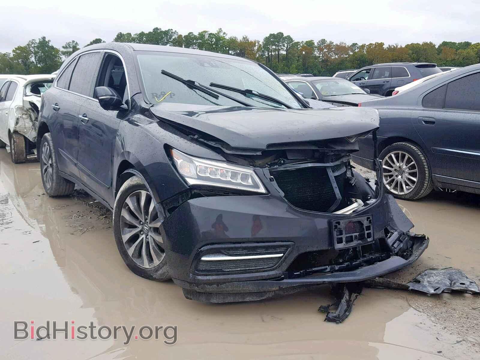 Фотография 5FRYD4H63EB010066 - ACURA MDX 2014