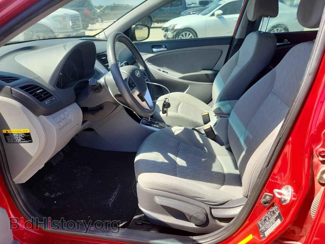 2014 HYUNDAI ACCENT - VIN: KMHCU4AE7EU728879 - Фото 10