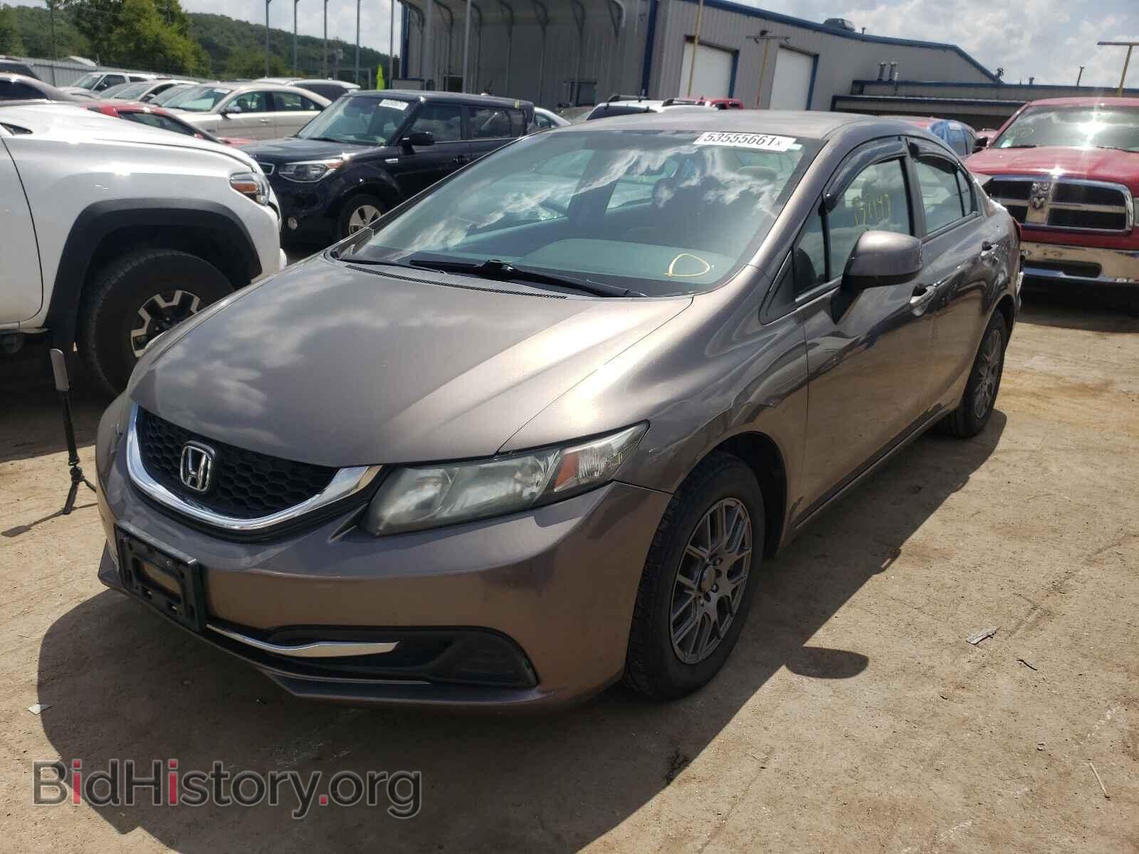 2013 HONDA CIVIC - VIN: 2HGFB2F57DH548292 - Фото 2