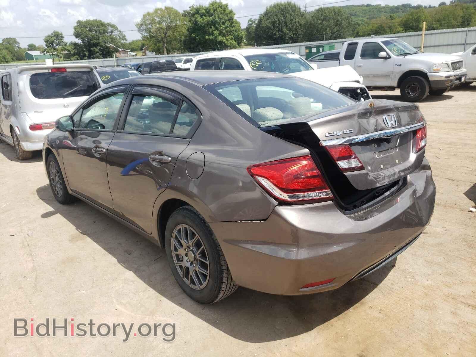 2013 HONDA CIVIC - VIN: 2HGFB2F57DH548292 - Фото 3
