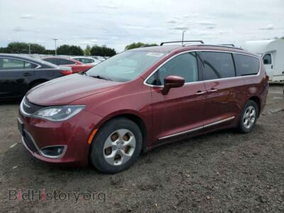 2017 Chrysler PACIFICA Touring L Plus, maroon — VIN 2C4RC1EG8HR591948, Copart
