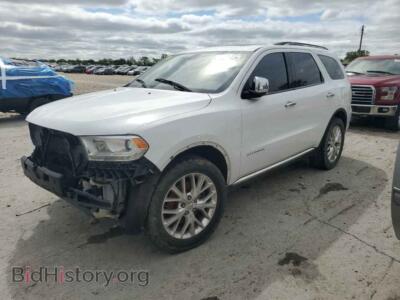 2015 Dodge DURANGO CITADEL, white — VIN 1C4SDJET2FC874119, Copart