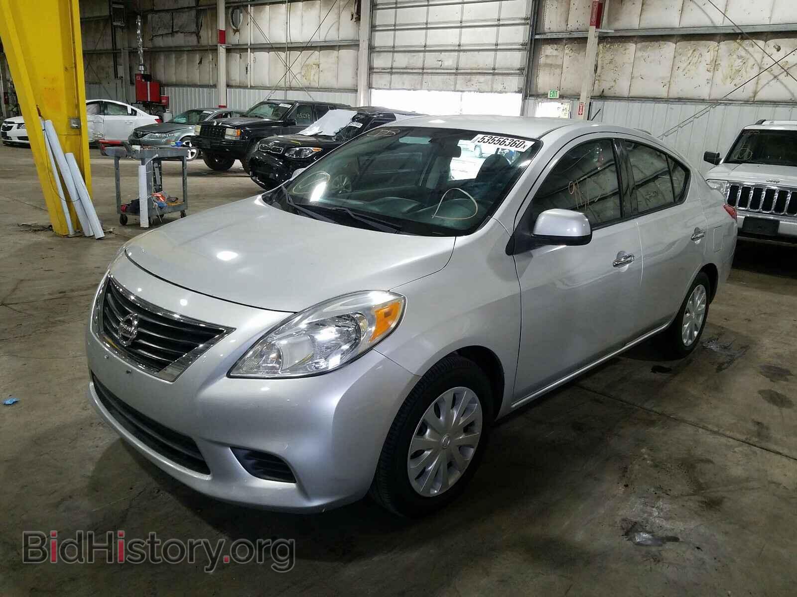 2014 NISSAN VERSA - VIN: 3N1CN7AP5EL824494 - Фото 2