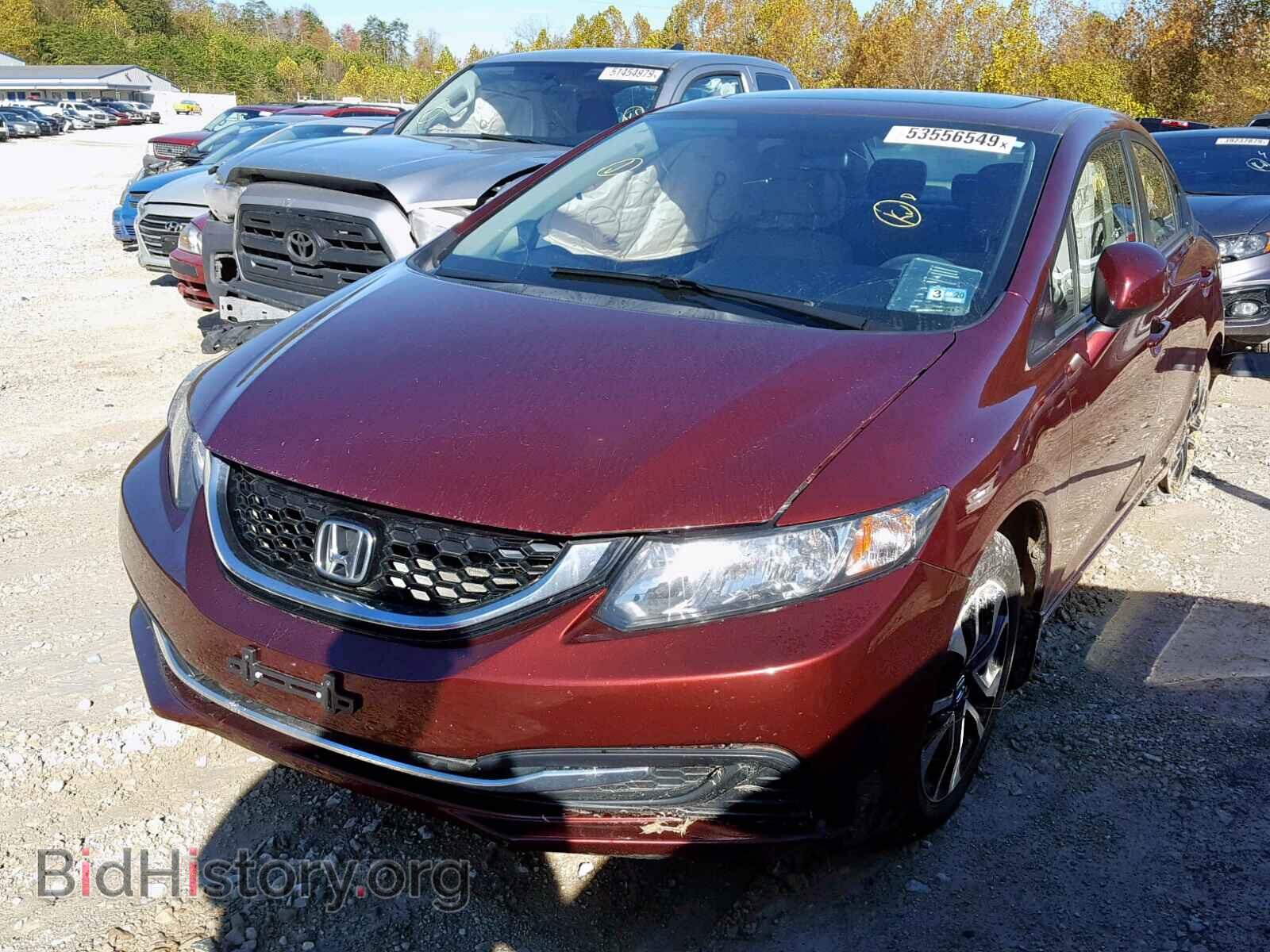 2013 HONDA CIVIC - VIN: 2HGFB2F80DH541761 - Фото 2