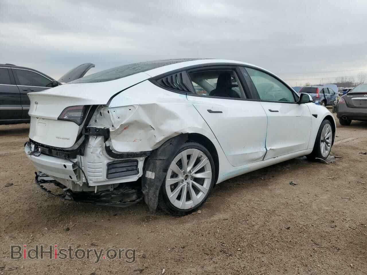 2022 TESLA MODEL 3 - VIN: 5YJ3E1EB2NF259080 - Фото 3