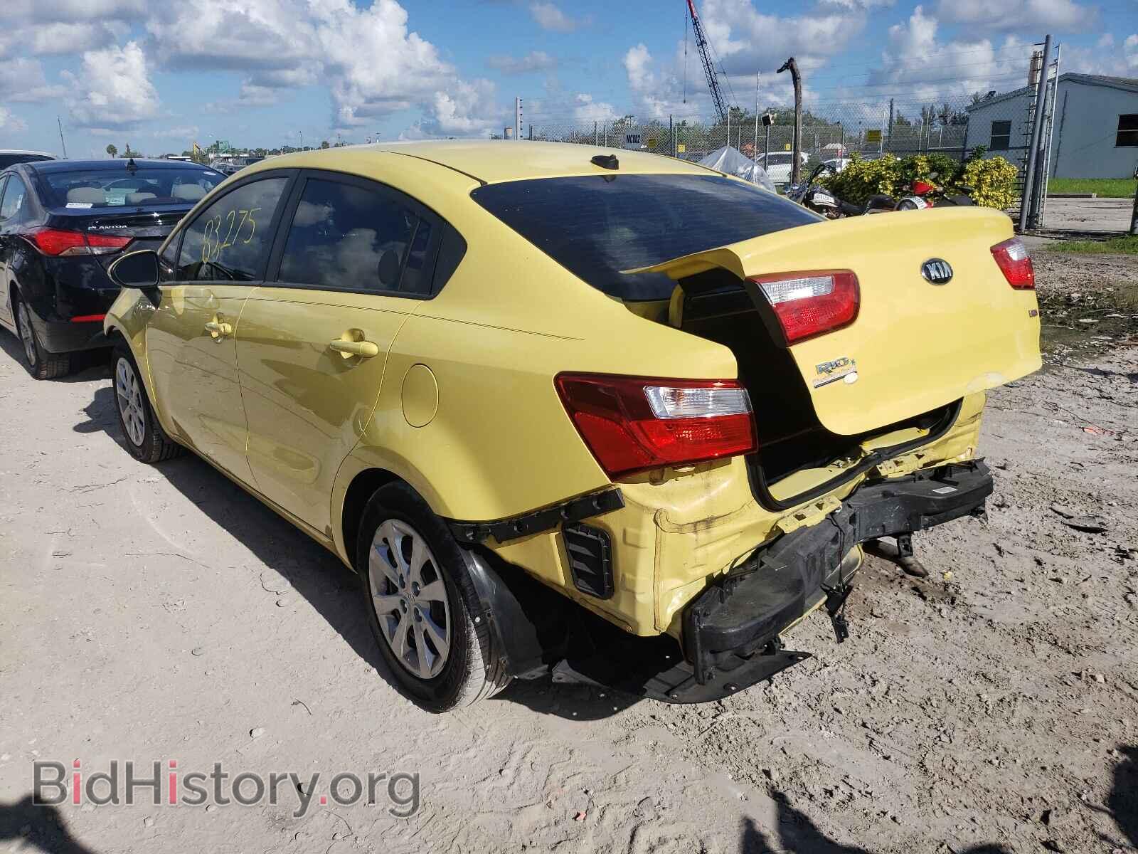 2016 KIA RIO - VIN: KNADM4A37G6600539 - Фото 3