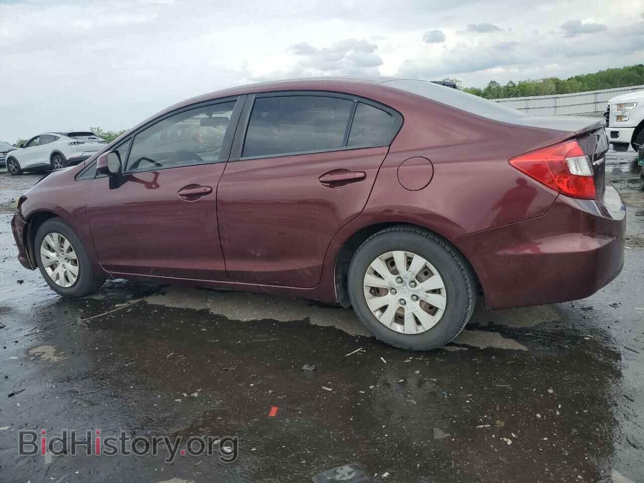 2012 HONDA CIVIC - VIN: 19XFB2F50CE385932 - Фото 2