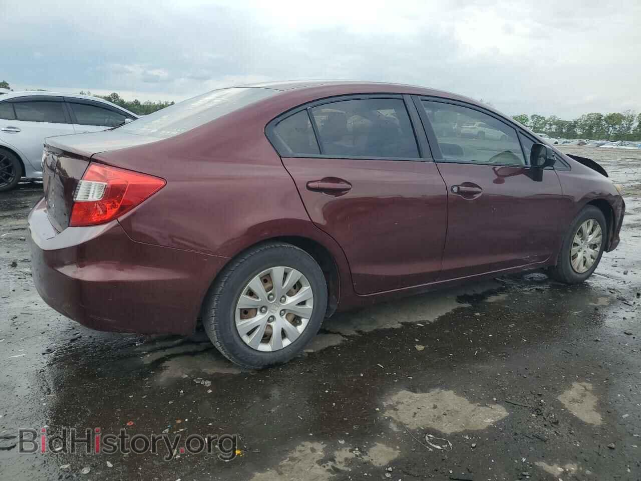 2012 HONDA CIVIC - VIN: 19XFB2F50CE385932 - Фото 3