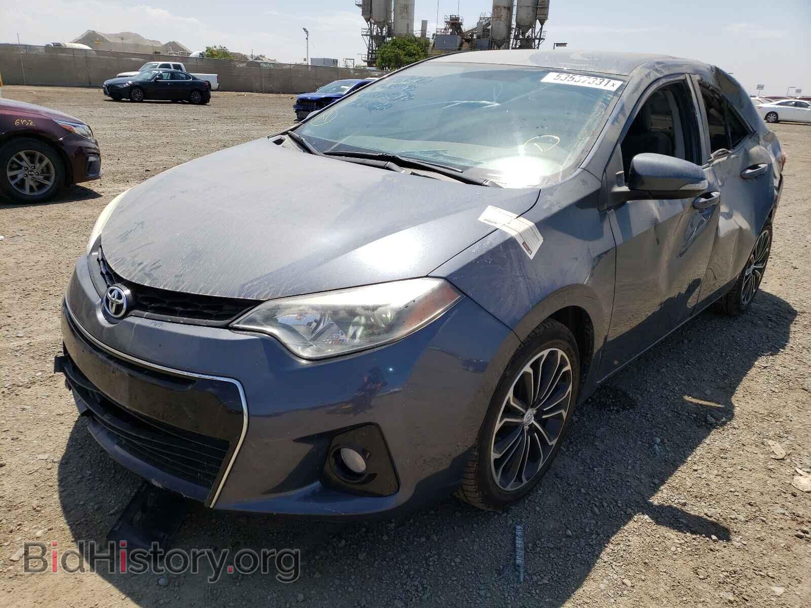 2014 TOYOTA COROLLA - VIN: 5YFBURHE5EP122710 - Фото 2