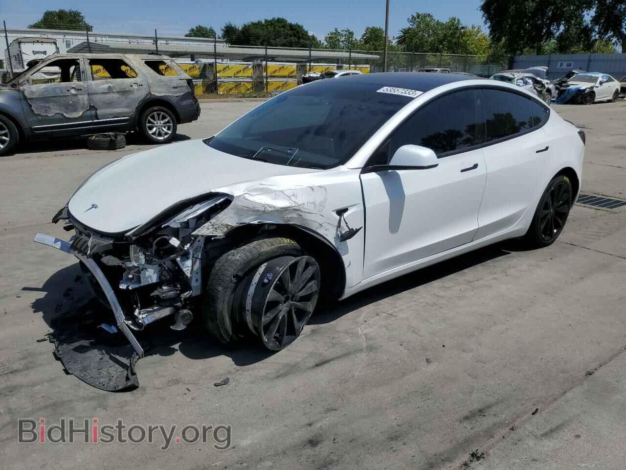 Фотография 5YJ3E1EBXNF138331 - TESLA MODEL 3 2022