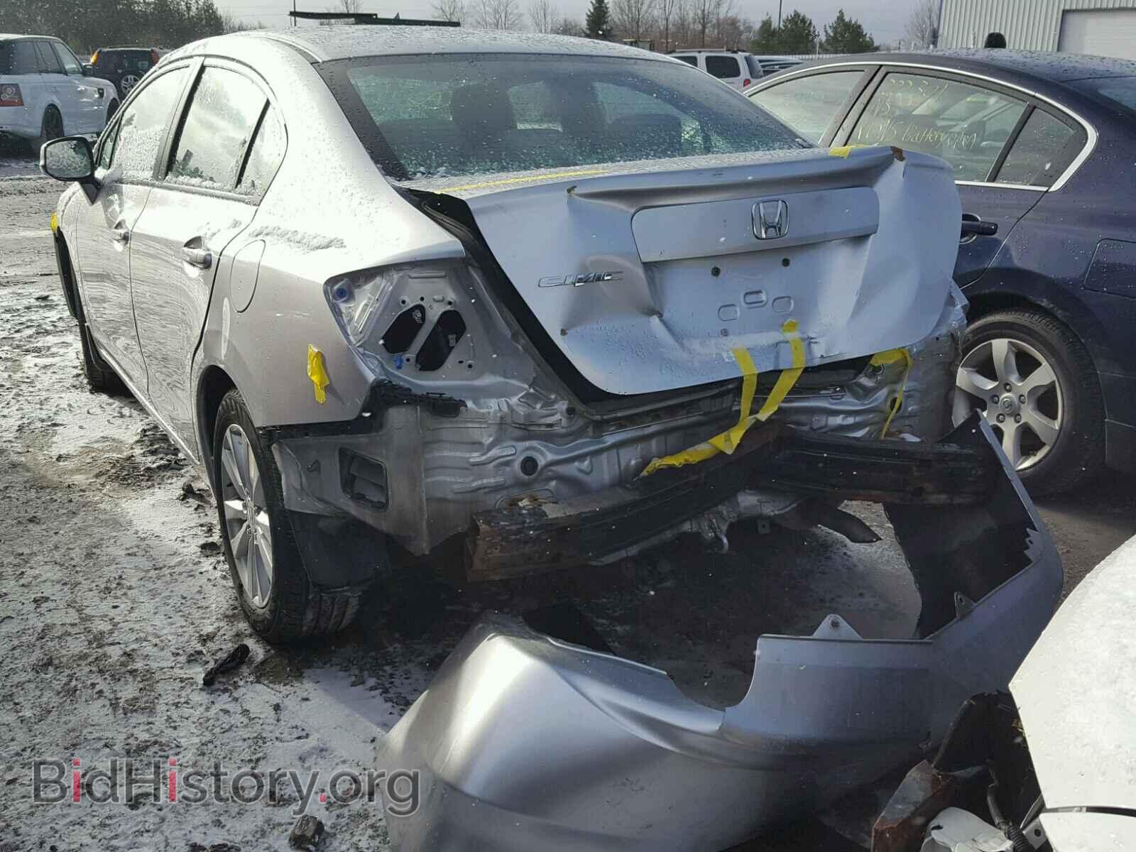 2012 HONDA CIVIC LX - VIN: 2HGFB2F55CH111650 - Фото 3