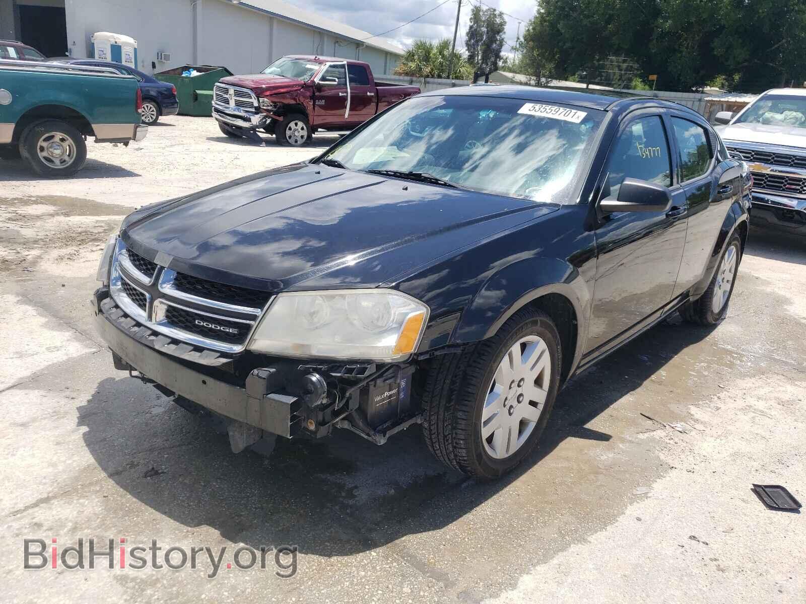 2012 DODGE AVENGER - VIN: 1C3CDZAB5CN136478 - Фото 2