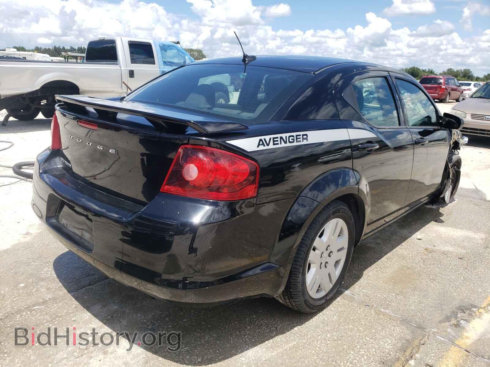 2012 DODGE AVENGER - VIN: 1C3CDZAB5CN136478 - Фото 4