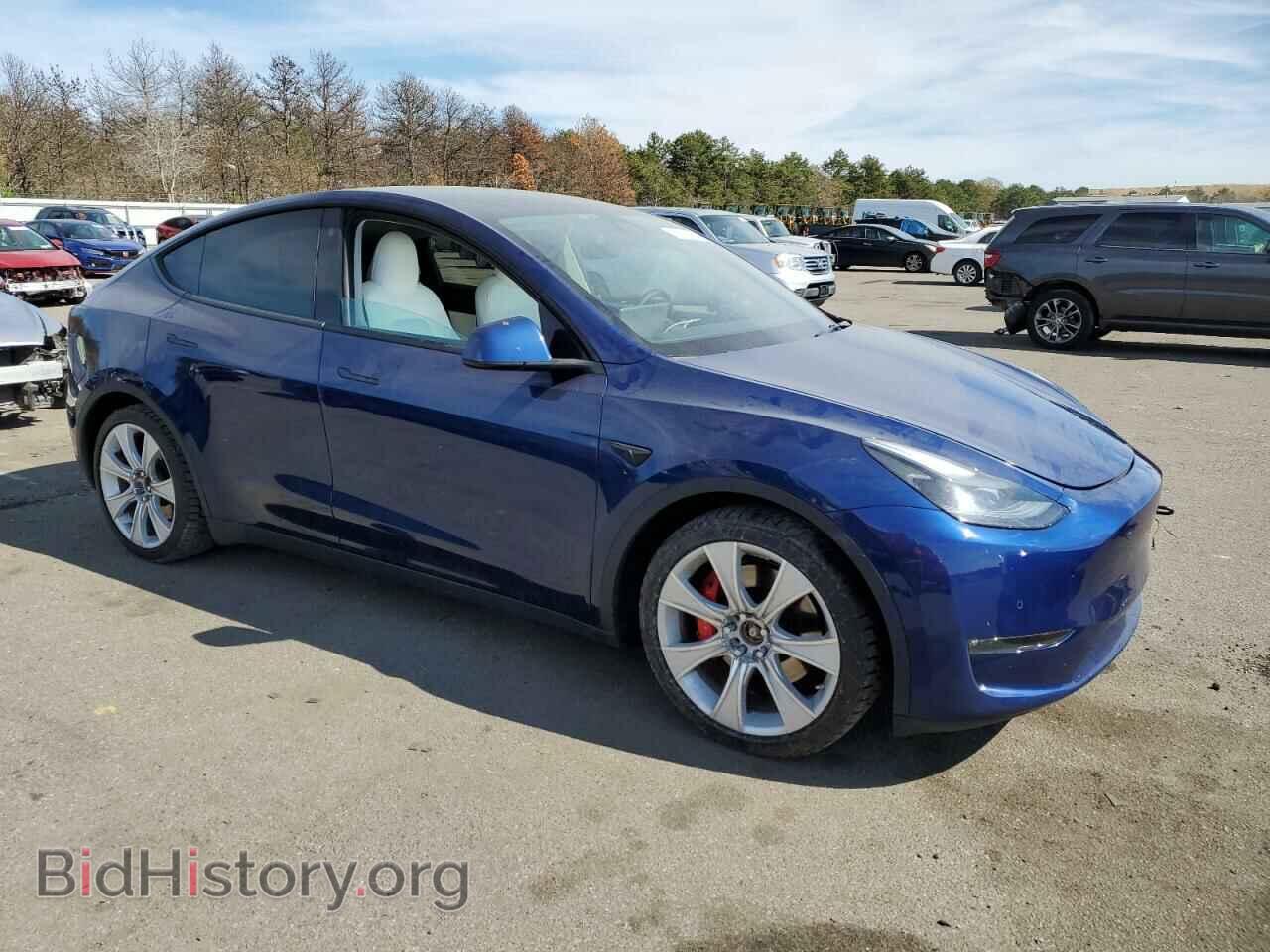 2022 TESLA MODEL Y - VIN: 7SAYGDEF9NF469473 - Photo 4
