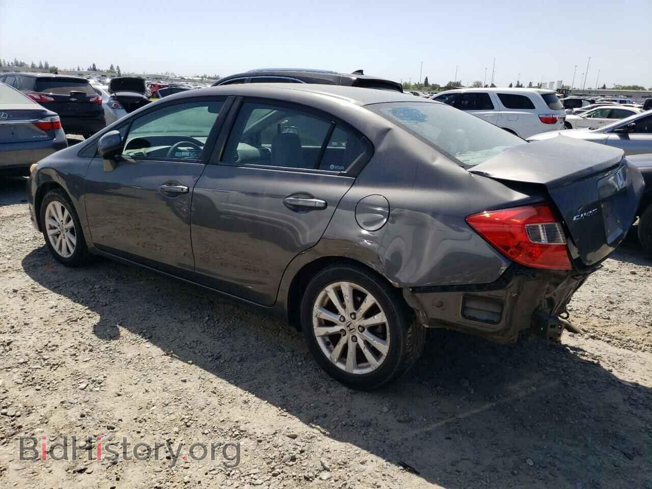 2012 HONDA CIVIC - VIN: 2HGFB2F88CH566454 - Фото 2