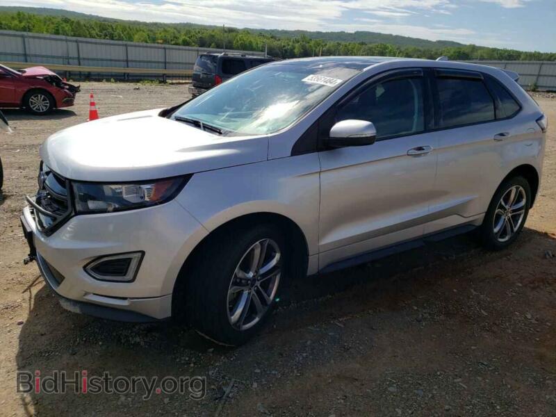 2015 Ford EDGE Sport (VIN 2FMTK4AP5FBB49758) — фото 1 из 13, Copart, повреждение: передняя часть