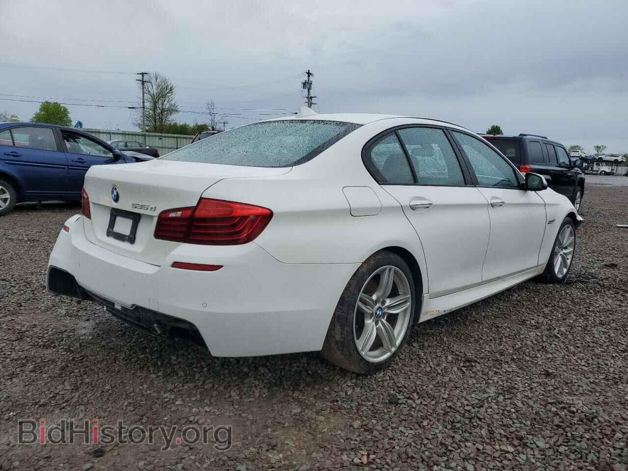 2014 BMW 5 SERIES - VIN: WBAFV3C57ED684370 - Фото 3