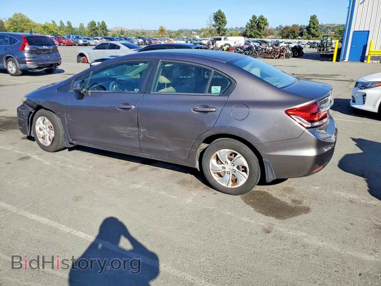 2013 HONDA CIVIC - VIN: 19XFB2F56DE245725 - Фото 2