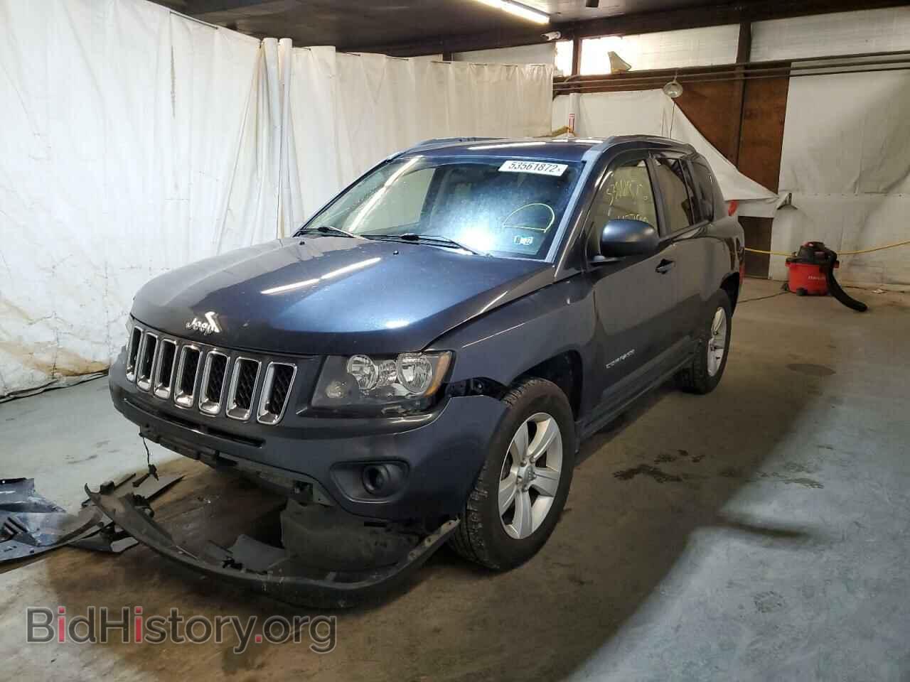 2014 JEEP COMPASS - VIN: 1C4NJDBB1ED592307 - Фото 2