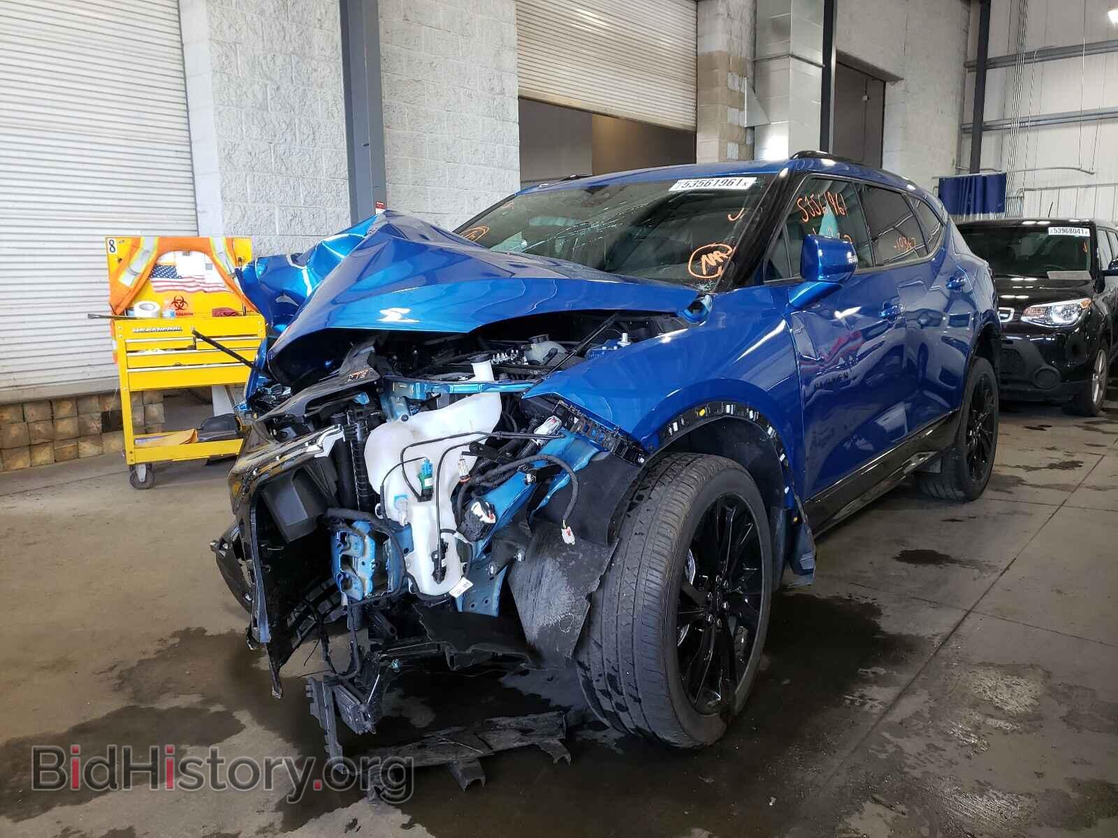 2021 CHEVROLET BLAZER - VIN: 3GNKBKRSXMS526404 - Фото 2
