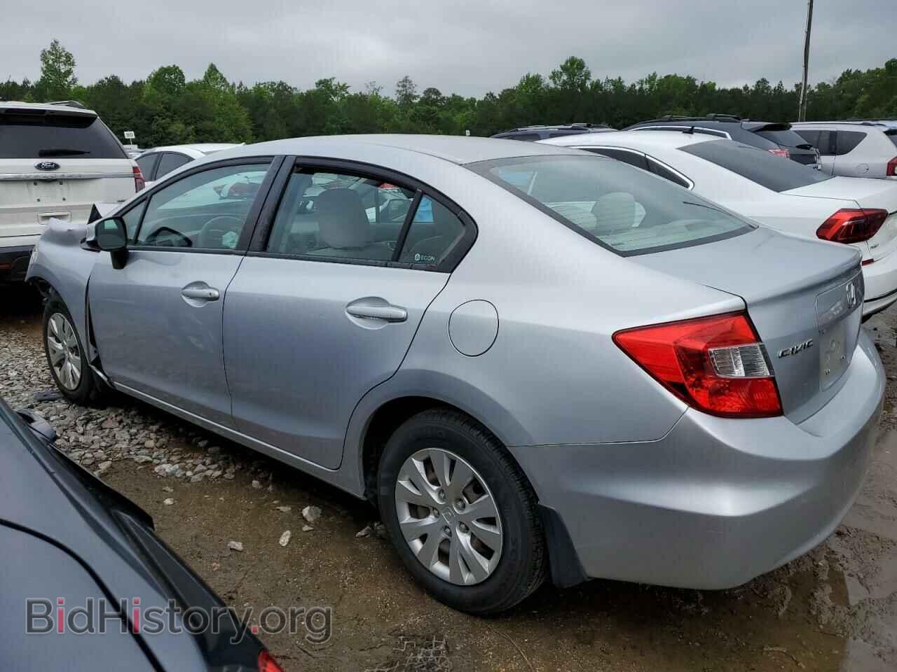 2012 HONDA CIVIC - VIN: 2HGFB2F55CH563338 - Фото 2