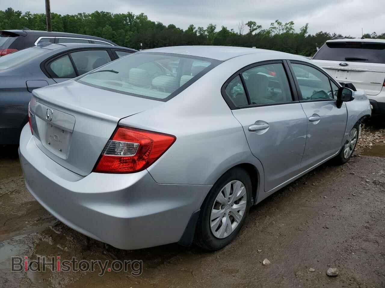 2012 HONDA CIVIC - VIN: 2HGFB2F55CH563338 - Фото 3
