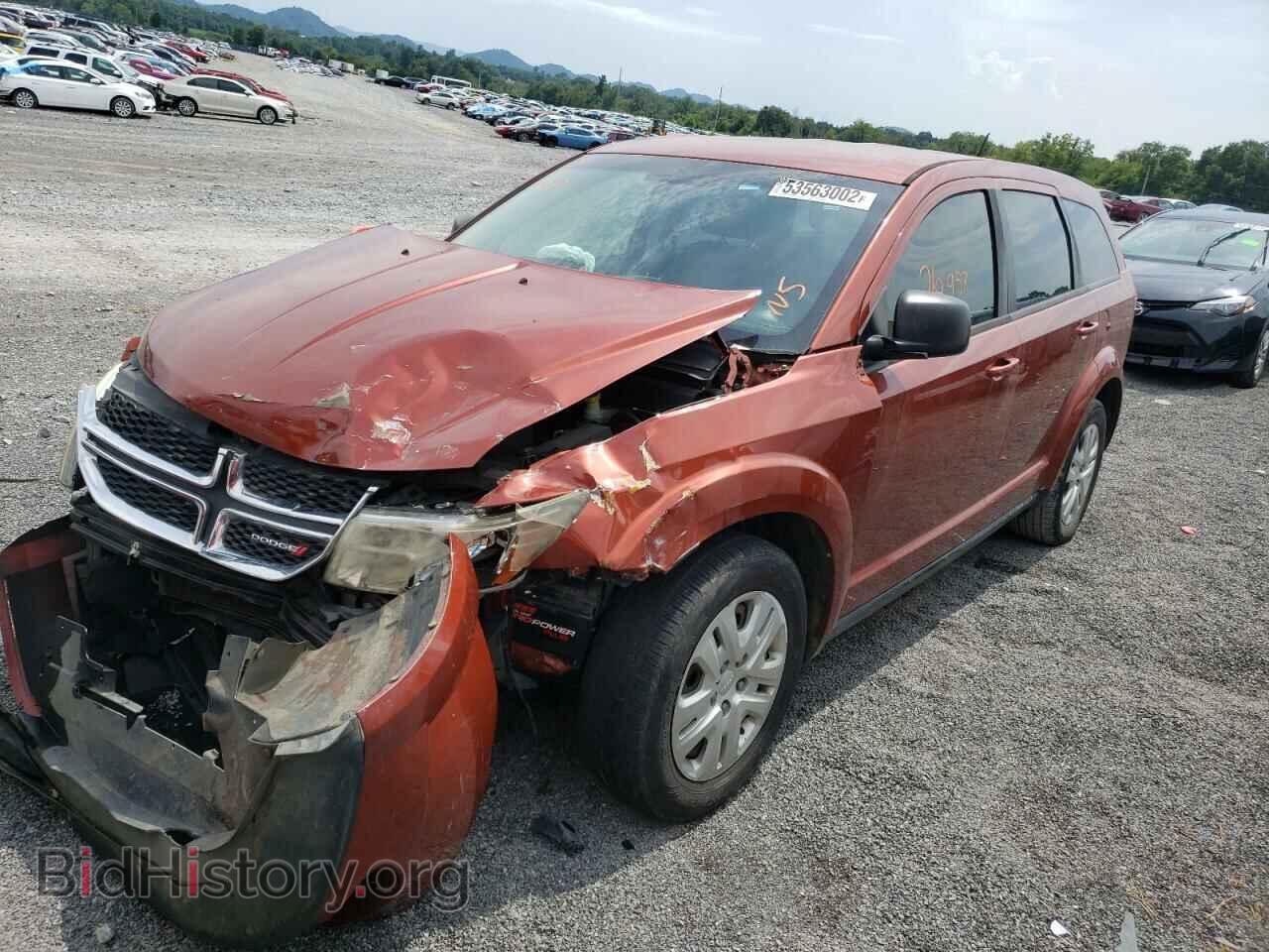 2014 DODGE JOURNEY - VIN: 3C4PDCAB9ET192548 - Фото 2