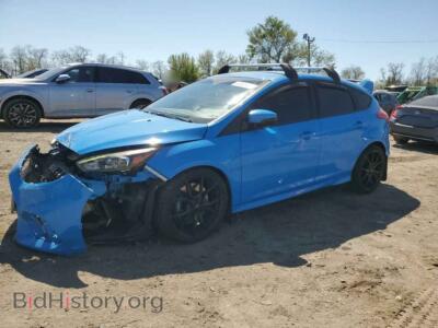 2017 Ford FOCUS RS, синий — VIN WF0DP3TH0H4118566, Copart