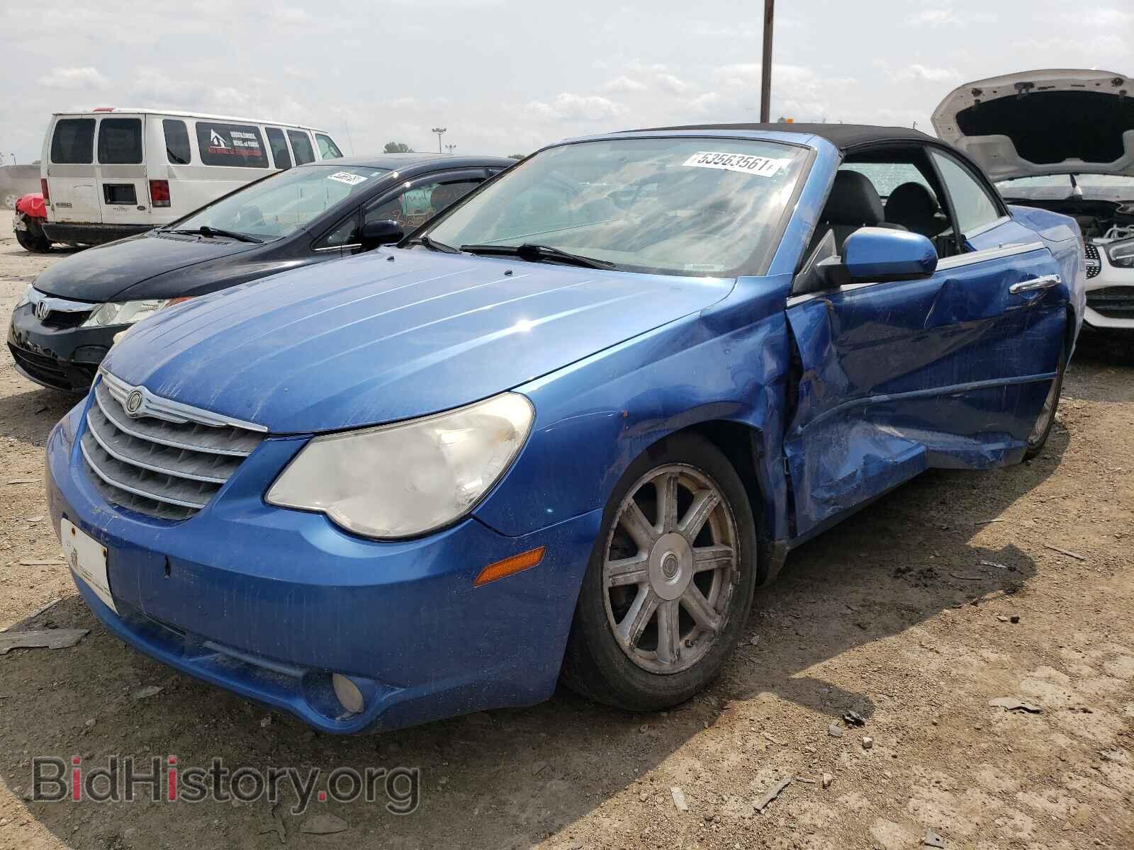 2008 CHRYSLER SEBRING - VIN: 1C3LC65M88N243397 - Фото 2
