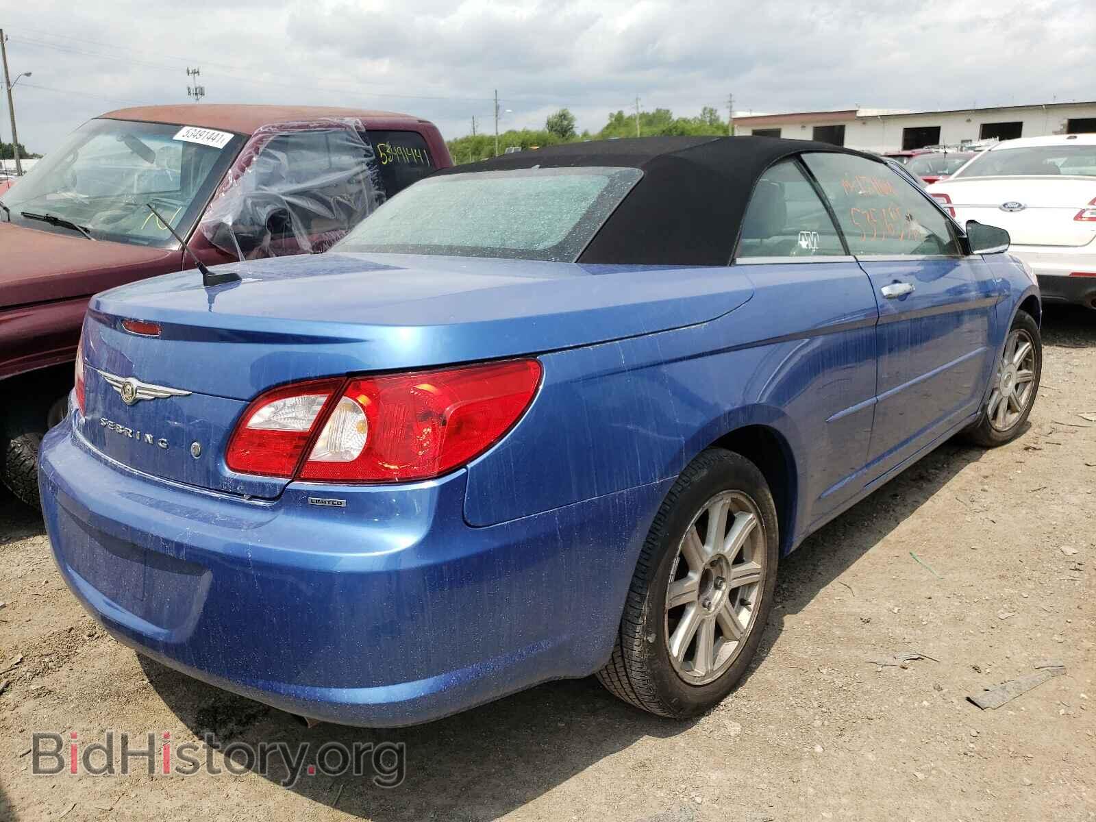 2008 CHRYSLER SEBRING - VIN: 1C3LC65M88N243397 - Фото 4