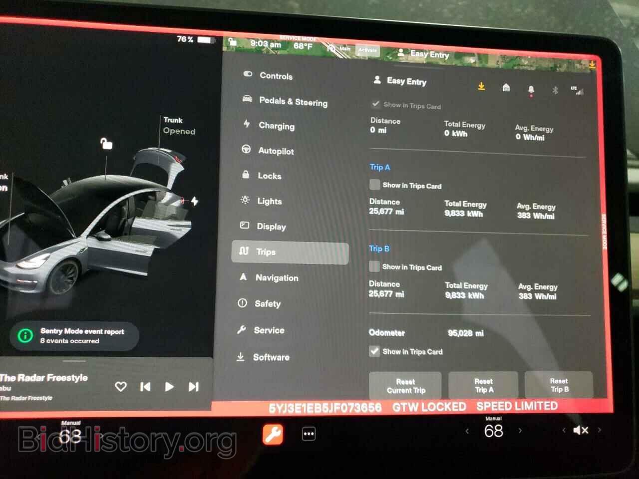 2018 TESLA MODEL 3 - VIN: 5YJ3E1EB5JF073656 - Photo 9